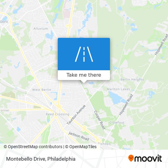 Montebello Drive map