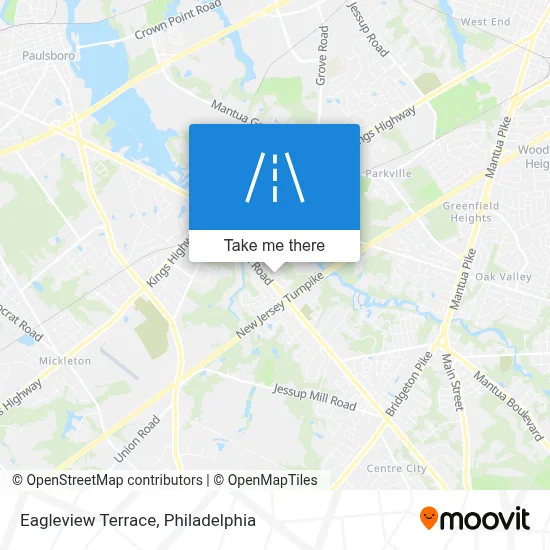 Eagleview Terrace map