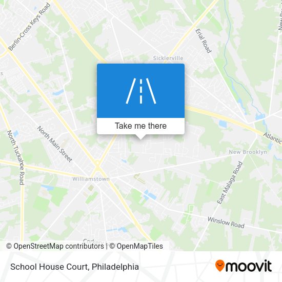 Mapa de School House Court