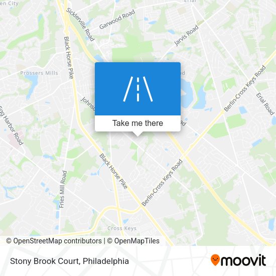 Mapa de Stony Brook Court