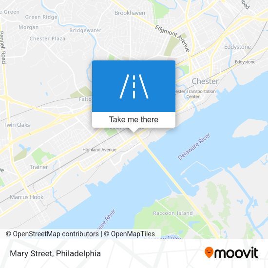 Mapa de Mary Street