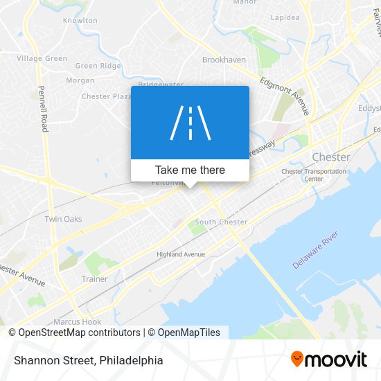 Shannon Street map