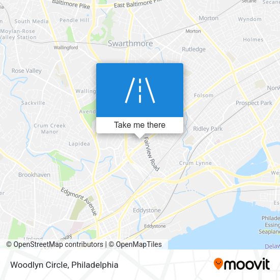 Woodlyn Circle map