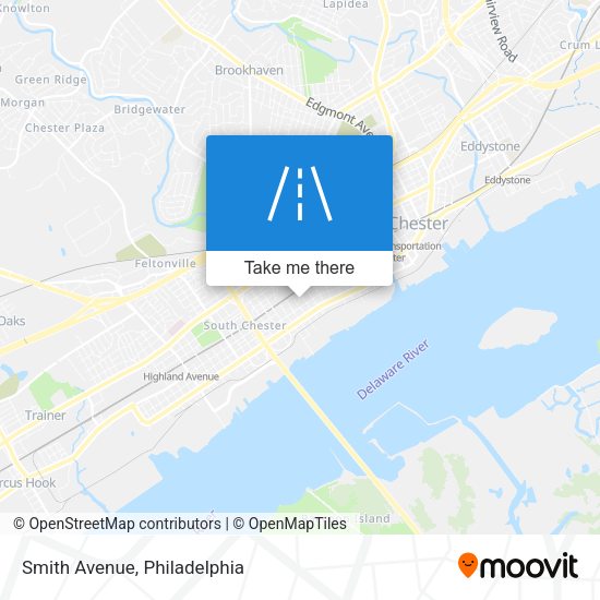 Mapa de Smith Avenue