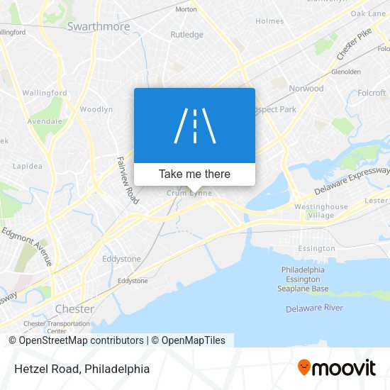 Mapa de Hetzel Road