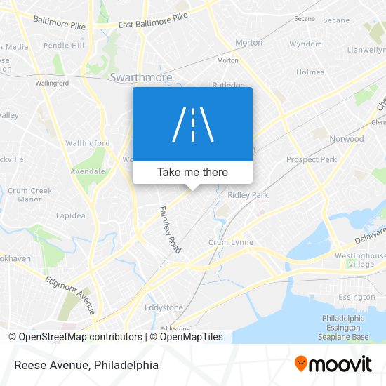 Mapa de Reese Avenue