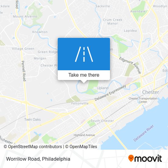 Worrilow Road map