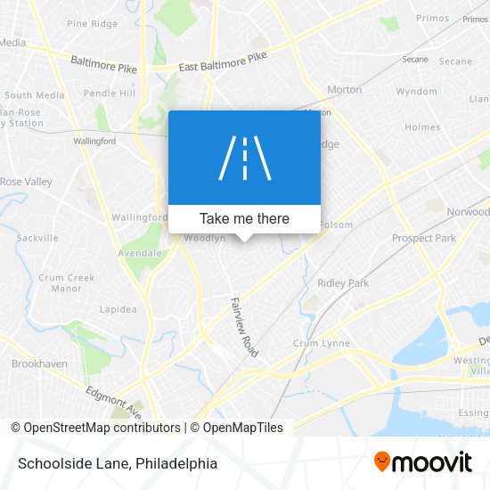 Mapa de Schoolside Lane