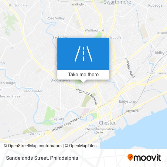 Sandelands Street map