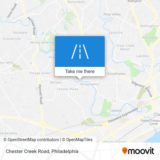 Mapa de Chester Creek Road