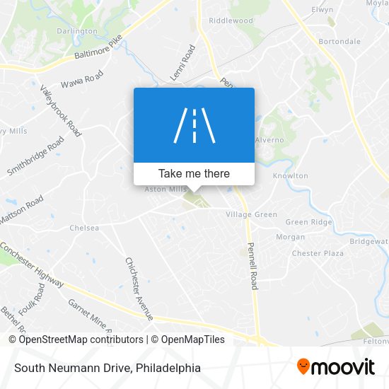 Mapa de South Neumann Drive
