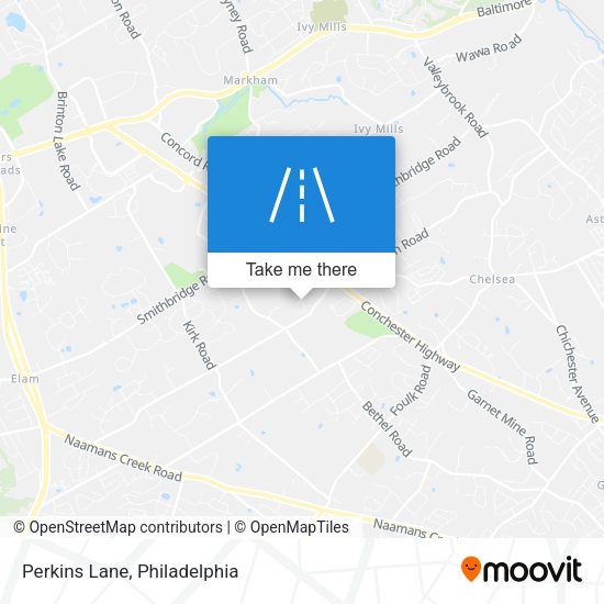 Mapa de Perkins Lane