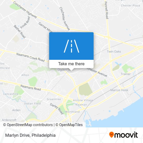 Mapa de Marlyn Drive