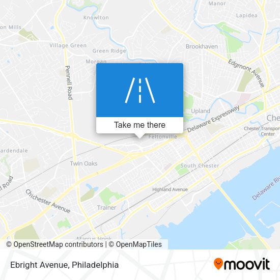 Mapa de Ebright Avenue