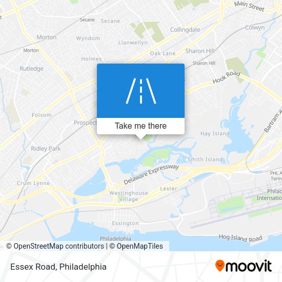 Mapa de Essex Road