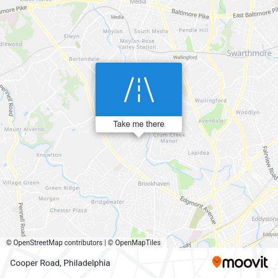 Mapa de Cooper Road