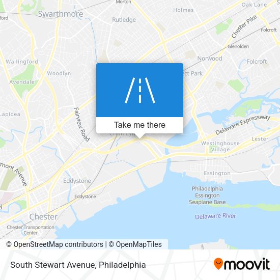 Mapa de South Stewart Avenue