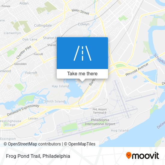 Mapa de Frog Pond Trail
