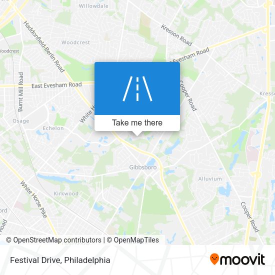 Mapa de Festival Drive