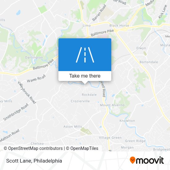 Mapa de Scott Lane
