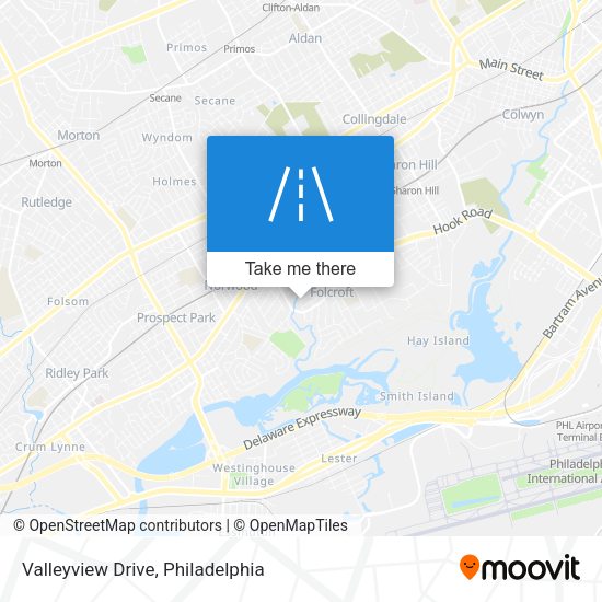 Valleyview Drive map