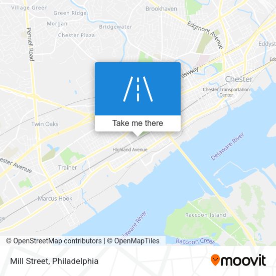 Mapa de Mill Street