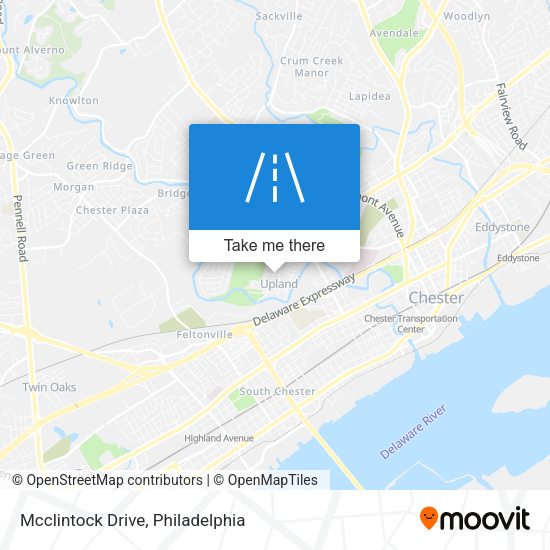 Mapa de Mcclintock Drive