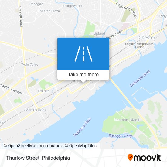 Thurlow Street map