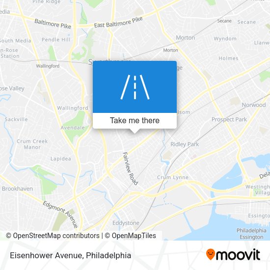 Mapa de Eisenhower Avenue
