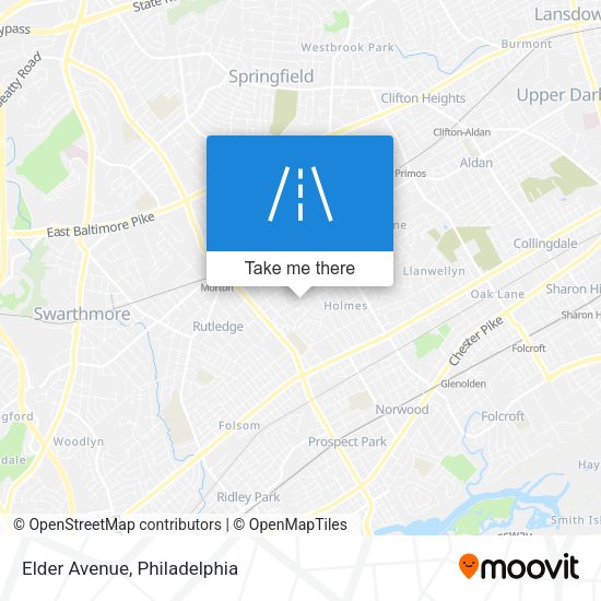 Mapa de Elder Avenue