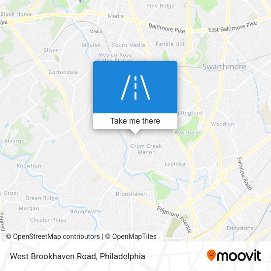 Mapa de West Brookhaven Road