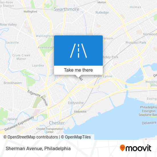Mapa de Sherman Avenue