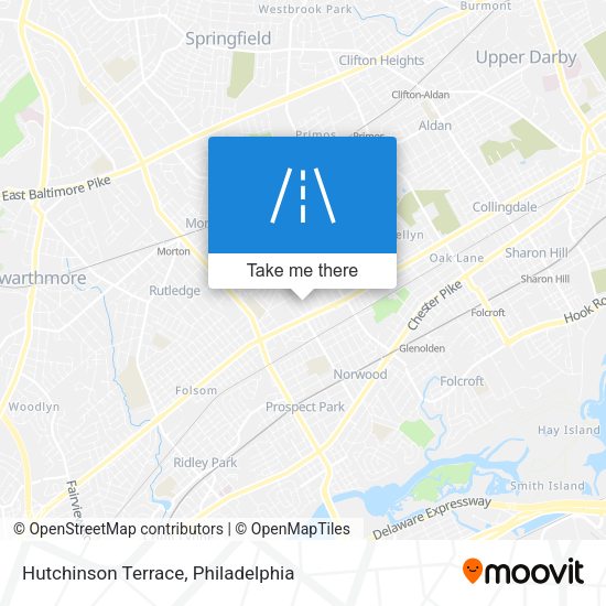 Hutchinson Terrace map