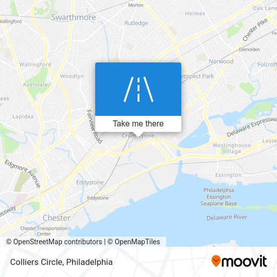 Colliers Circle map