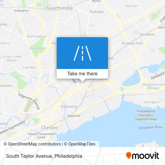 Mapa de South Taylor Avenue