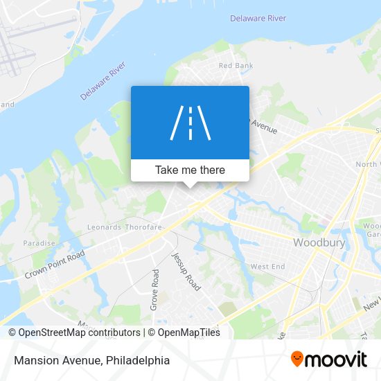 Mansion Avenue map