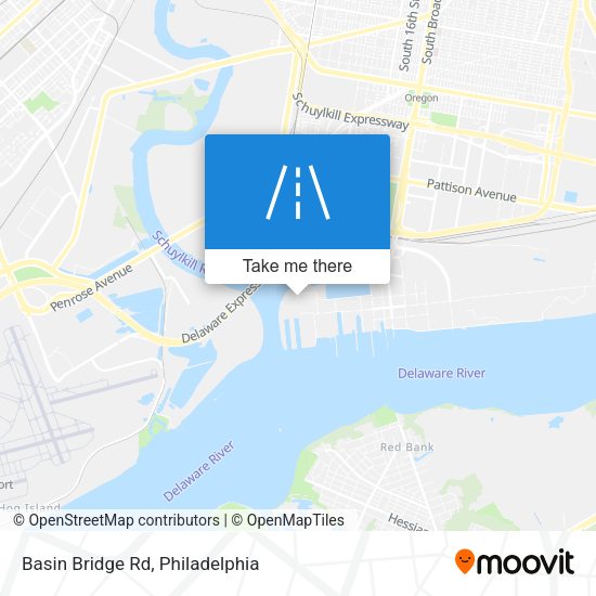Mapa de Basin Bridge Rd