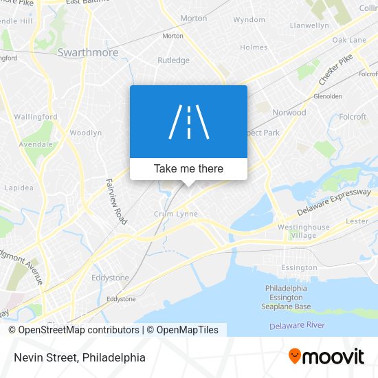 Mapa de Nevin Street
