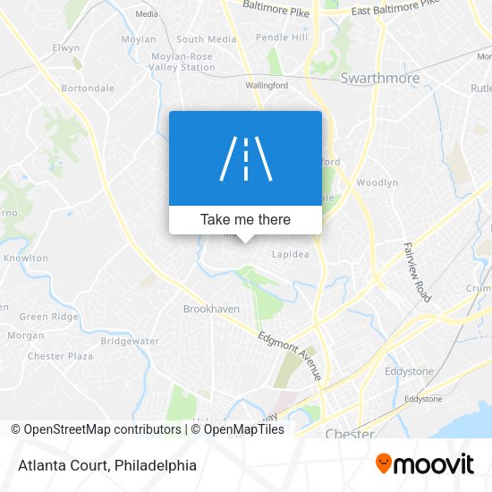 Atlanta Court map