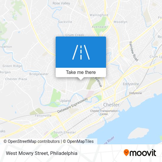 Mapa de West Mowry Street