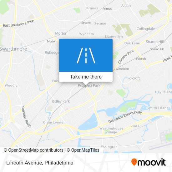 Mapa de Lincoln Avenue