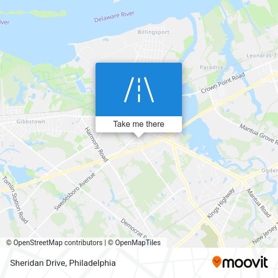 Mapa de Sheridan Drive