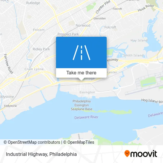 Industrial Highway map