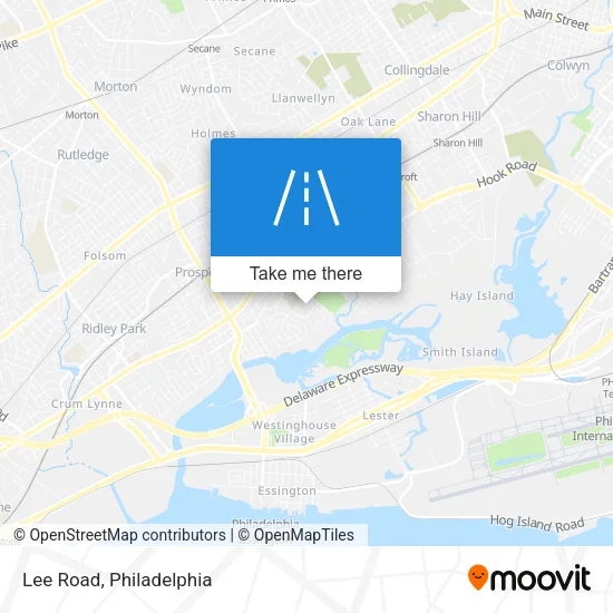 Lee Road map