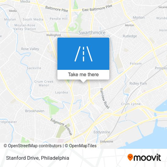 Mapa de Stanford Drive