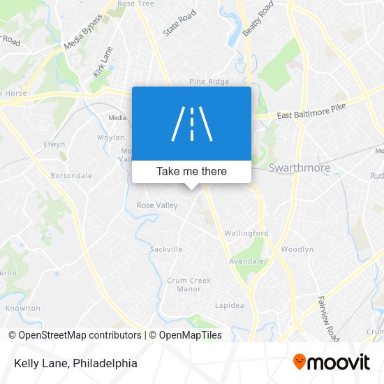 Mapa de Kelly Lane