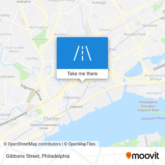Mapa de Gibbons Street