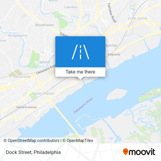 Mapa de Dock Street