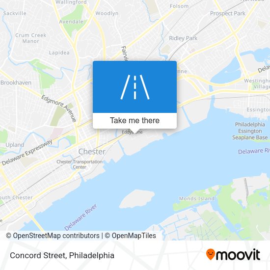 Concord Street map