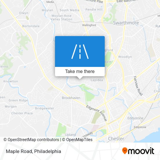 Mapa de Maple Road